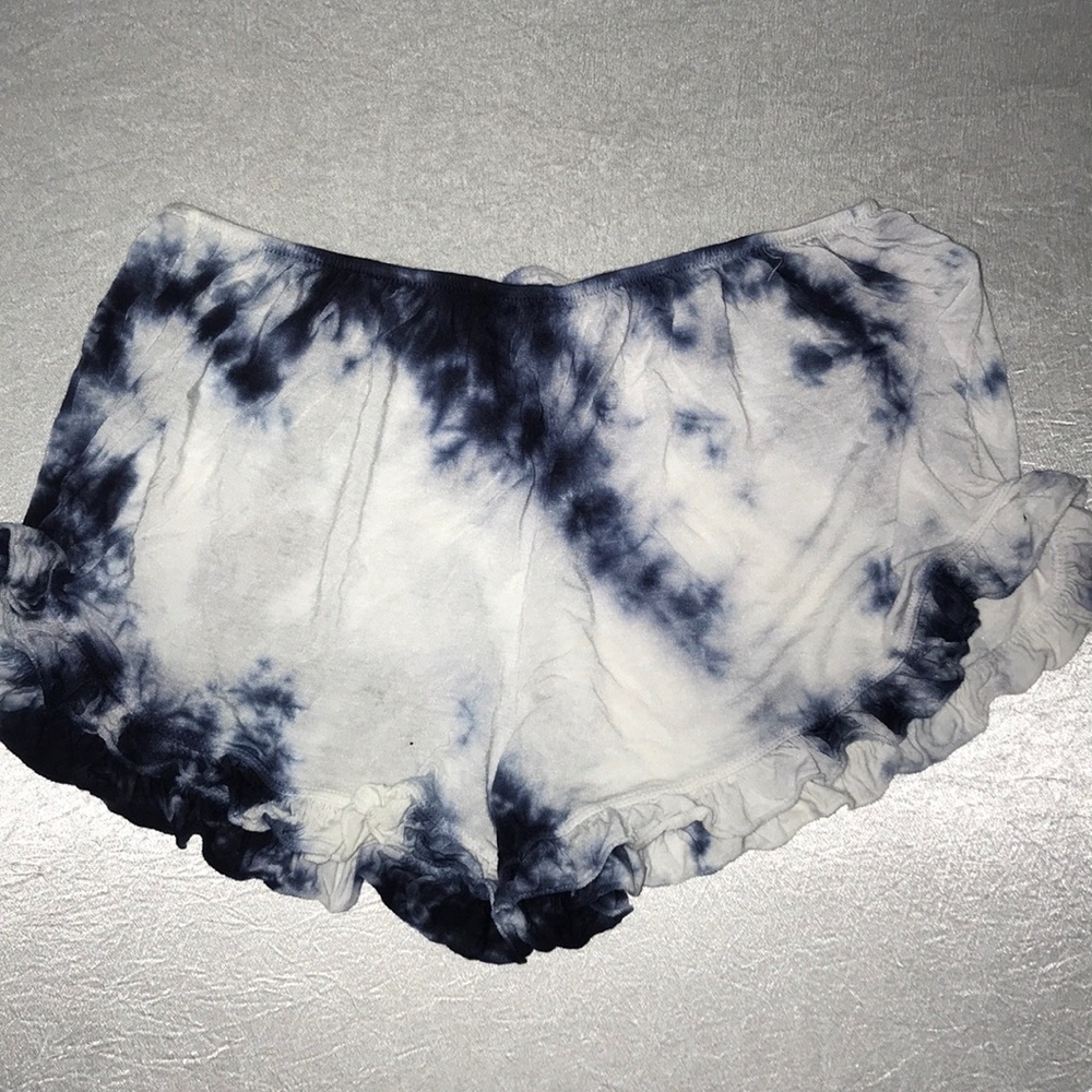 Tie dye shorts
